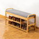 Wood Bench With Storage